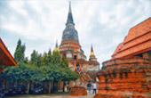 Ayutthaya Old Captital + Bang Pa-In Palace. One Day