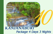 Package 4 Days 3 Nights Kanjanaburi