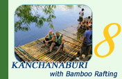 Kanchanaburi with Bamboo Rafting One Day Tour