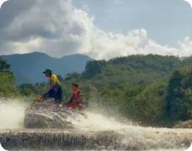 A Full Day of Adventure: ATV Rafting and Lotus Lake A Full Day of Adventure: ATV Rafting and Lotus Lake