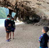 Pungchang Cave and James Bond Island