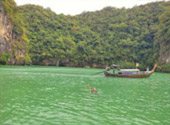 Hong Island by Longtail boat