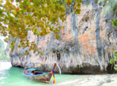 Hong Island by Longtail boat