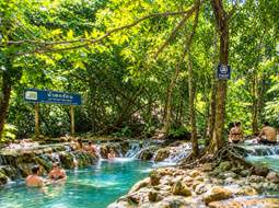 Hot Spring Waterfall