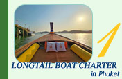 Longtail Boat Charter in Phuket