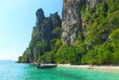 Longtail Boat Charter in Phi Phi Island: Route2