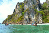 Longtail Boat Charter in Phi Phi Island: Route2