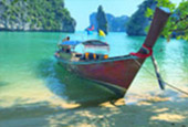 Longtail Boat Charter in Phi Phi Island: Route2