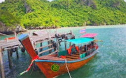 Longtail Boat Charter in Phi Phi Island