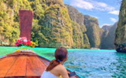 Longtail Boat Charter in Phi Phi Island