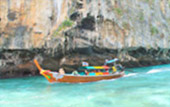 Longtail Boat Charter in Phi Phi Island: Route1