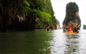 Longtail Boat Charter in Phuket: James Bond + Khai Island