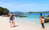 Longtail Boat Charter in Phuket: Coral Island