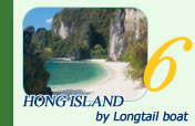 Hong Island by Longtail boat