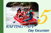 Rafting and ATV Ride Day Excursion