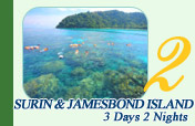 Surin Archipelago + Phang Nga Bay + James Bond 007 Islands