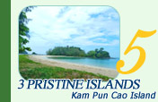 3 Pristine Islands: Kam Pun Cao Island