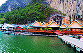 Charter Long Tail Boat Nature Route: 5 Islands of Phang Nga Bay.