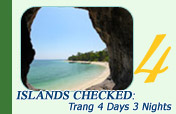 Islands Checked: Trang 4 Days 3 Nights